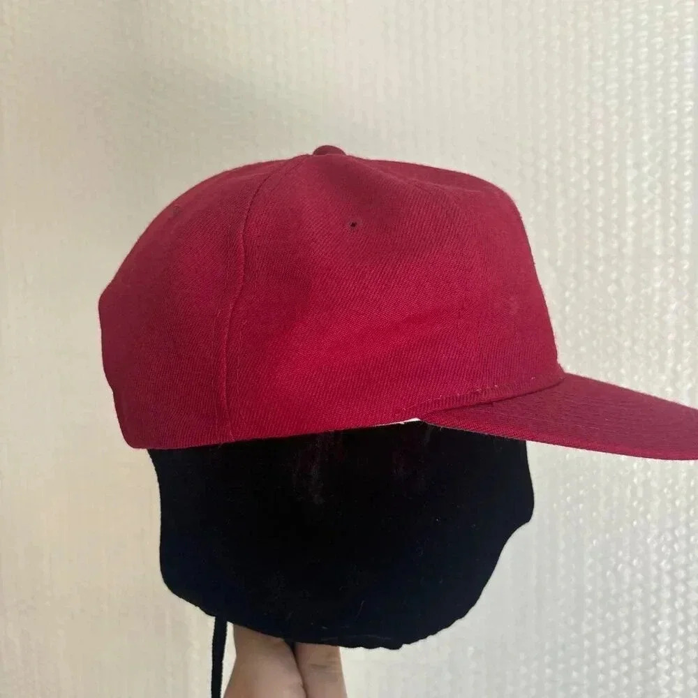 Vintage Alabama Crimson Tide Snapback Cap With Elephant Logo Adjustable 90s - Picture 3 of 11